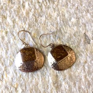 W1414 Retired Silpada Bronzite Earrings